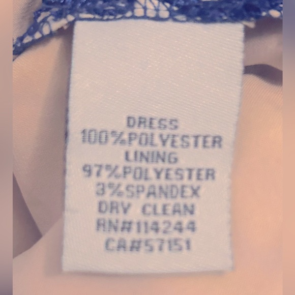 🤩Host Pick2x 🤩 Eliza J Blue Lace Dress-Worn Once - Picture 4 of 4